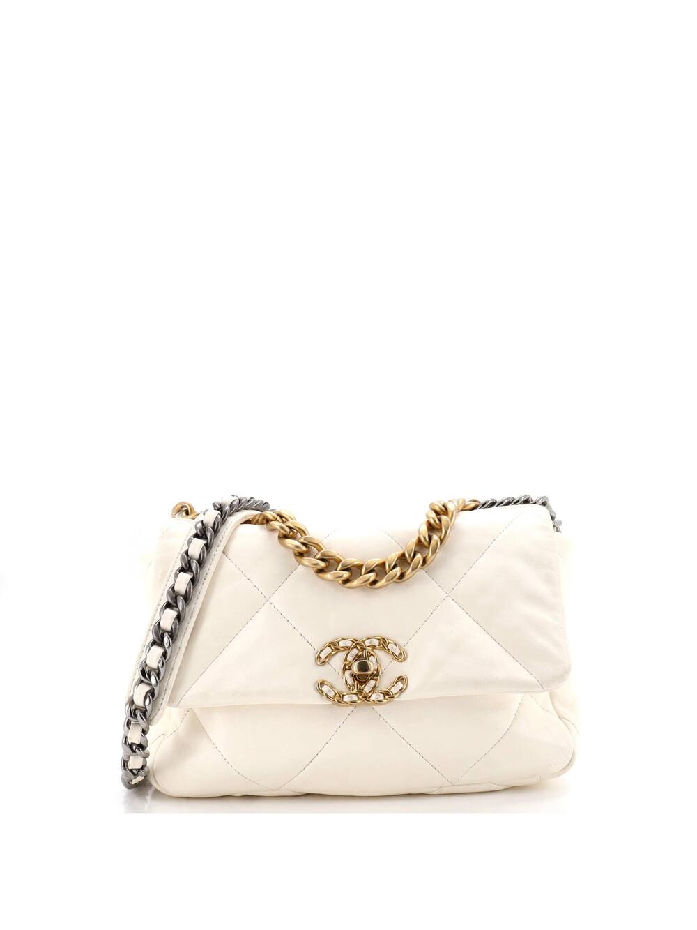 Chanel 19 Flap Bag Quilted Leather #262259C45B